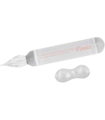 Amazon.co.jp: ガラス工房aun ガラスペン オーロラ 中字 M : 文房具