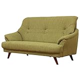 不二貿易 F ソファ 3人掛 キャリー グリーン 94231