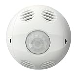 Leviton OSC20-RMW Multi-Technology, 360 Degree, Commercial Grade 2000 Square Foot Coverage, Self-Adj