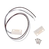 Fenteer ABS製　ドア磁気リードスイッチ　センサー　セキュリティ 通常オープンドア　通常閉じる転換型ドア磁気