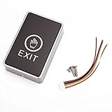 Giantree ドア出口ボタンスイッチ タッチセンサー汎用LEDライト ライフ50000回以上 アクセスコントロール