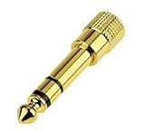 3.5mm⇒6.3mm ステレオミニプラグ⇒ステレオ標準プラグ変換アダプター KINGSPECJP 3.5mm⇒6.3mm ステレオミニプラグ⇒ステレオ標準プラグ変換アダプター KINGSPECJP