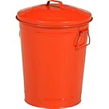 ゴミ箱 ごみ箱 バケツ ふた付き マルチダスト缶 12リットル レッド 赤