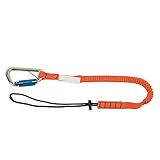 Klein Tools TT2 Tool Tether with Triple-Locking Carabiner (15 lb Max) [並行輸入品]