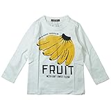 《H28年秋冬物》 nico hrat(ニコフラート) 製品洗い加工済み 42/2天竺バナナ長袖Tシャツ 130cm /OW NO.B-260261