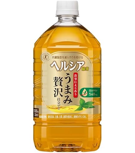 Amazon.co.jp: 【2箱・24本】キリン ヘルシア うまみ緑茶 1000mlペット