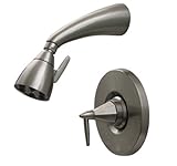 Whitehaus 614.858SH-POCH Blairhaus Monroe 2 5/8-Inch Pressure Balance Valve with Showerhead and Octa