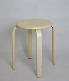 スツール　チェア　スタッキング　丸イス　木製　ナチュラル　hd-006 na