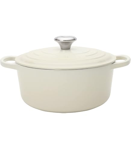 Amazon｜ルクルーゼ ココット ロンド ホーロー 鍋 IH 対応 24cm マット