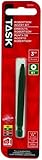 Task Tools T67711 3-Inch Robertson Screwdriver Power Insert Bit Number-1 Green [並行輸入品]