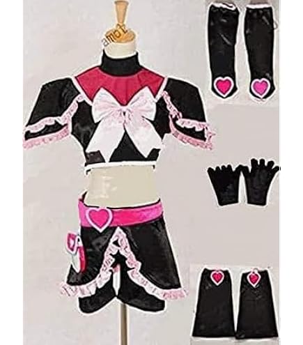 Amazon.co.jp: ふたりはプリキュア キュアブラックコスプレ衣装 (女, M