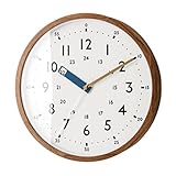 INTERFORM INC. インターフォルム 電波時計 掛け時計 ウォールクロック Storuman ストゥールマン インテリア 見やすい ブルー CL-2937BL 知育 子ども キッズ