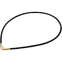 Amazon | 磁気ネックレス チタン ゲルマニウム Vタイプ&直線タイプ変換