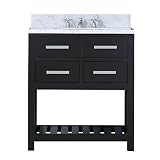 水から1シンク浴室洗面化粧台30e作成のMadalynコレクション Madalyn 30E 1