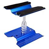 S.fields.inc RCカースタンド 修理ステーション メンテナンス高さ17cm メンテナンスベース ラジコンスタンド 修理台 作業台 (ブルー)