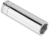 SK Hand Tool 40017 0.5 in. Drive 6 Point Deep Socket 1 7 mm.