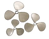 IMAX 47253-3 Pelham Propeller Wall Decor, Set of 3 [並行輸入品]
