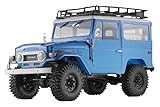 FMS 1/10 トヨタ ランドクルーザー FJ40 RS ブルー 電動ラジオコントロール FMS11035RSBU