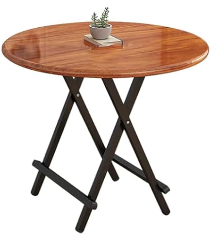 Amazon｜ダイニングテーブル 丸い 折りたたみ式 直径70cm*高さ75cm