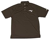 NFL Licensed新しいEngland PatriotsブラックPlayDryポロシャツ S