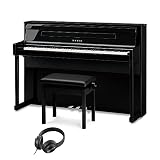 カワイ KAWAI 電子ピアノ CA901 最上位モデル 88鍵フル木製鍵盤 響板スピーカー CA901EP 黒塗艶出し塗装