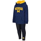 Michigan Wolverines Toddler Girls 2 Pc。"トライアスロン"セット