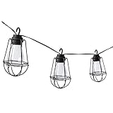 パラダイスgl29855bkアウトドア10-light LED 10.5-foot文字列ライト、120 V、6ルーメン、2ワット
