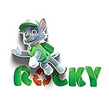 Paw Patrolロッキーミニ3d壁LEDライト