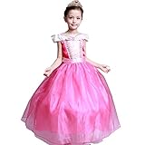 美女 プリンセス ハロウィン なりきり ドレス ワンピース 女の子 しっかり3層構造 ふんわり 子供用 ロングドレス (150cm)