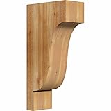 Ekena Millwork cor04 X 06 X 06new00rdfニューポートRough Sawnコーベルの 12"D x 24"H COR06X12X24NEW00RWR 1