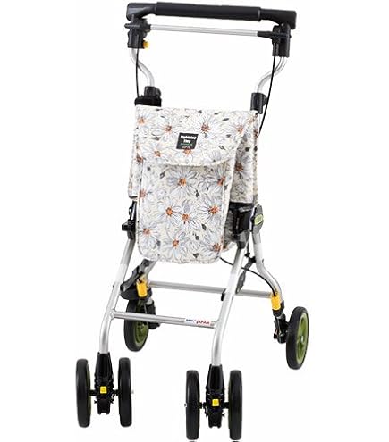 Amazon | ウィズワン キュートミニW (フラワー) シルバーカー