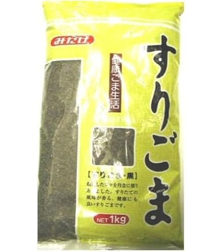 Amazon.co.jp: カタギ すりごま黒粉ずり 1kg : 食品・飲料・お酒