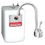 Waste King H710-U-SN Coronado Hot Water Faucet with Tank, Satin Nickel by Waste King