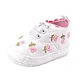 Hzjundasi 赤ちゃん ベビー シューズ ガールズ ボーイズ キャンバス 幼児 アンチスリップ 最初のウォーキング プリント 靴 0-24ヶ月 内側の長さ:11cm(4.33in)