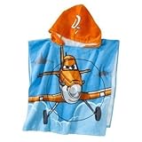 Disneyﾂｮ Planes Bath Towel/Wash Mitt Set - Blue / Orange by Jay Franco [並行輸入品]