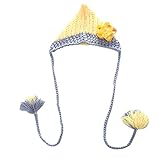 Zhhlinyuan Knitting Newborn Photography Props Cute Baby Caps Soft Baby Hat Baby Infant Crochet Newbo