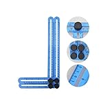 Refaxi MaxForm測定器アングルizerテンプレートツール四辺ルーラーEasy Slide