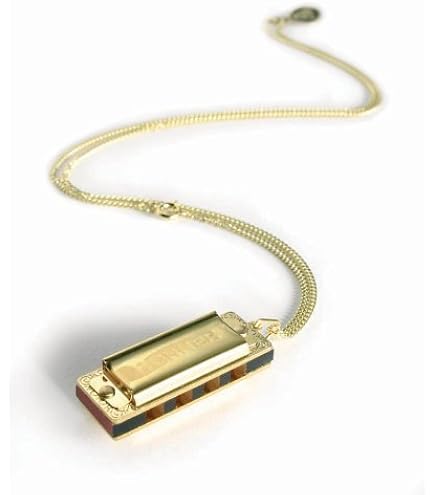 Amazon | HOHNER ホーナー ミニハーモニカネックレス ダークブルー