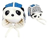 ニット帽子 耳あて パイロット ベビー キッズ 並行輸入品 ブルー