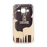 Samsung Galaxy J1 2015 ケース カバー UNEXTATI 高品質 超薄型 高級 TPU 保護カバー 液晶保護 衝撃吸収 全面保護 耐汚れ 柔軟 脱着簡単 落下防止 防塵 耐久 透