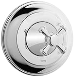 Toto TS220P#CP Vivian Pressure Balance Valve Trim with Cross Handle, Polished Chrome [並行輸入品]