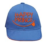 MIOIM 帽子 キッズ キャップ 男の子 女の子 英字 HAPPY PRINCE 野球帽 カジュアル アウトドア ベビー 日よけ帽子