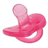B Blesiya 全2色 ベビー　赤ちゃん　安全シリコン　乳首　おしゃぶり　歯がため　歯固め　 - ピンク