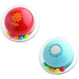 美しい色付き木製Clutching Rattleおもちゃ