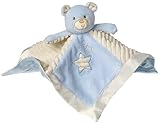 Mary Meyer Blue Thready Teddy Comforter Blanket