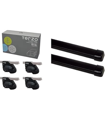 Amazon.co.jp: Terzo (by PIAA) Base Carrier Foot, 4 Pieces, Roof