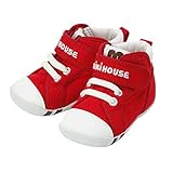 MIKIHOUSE(ミキハウス)ｍロゴ ファーストベビーシューズ １１．５cm,赤（02）