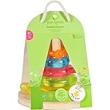 Green Sprouts Stacking Teether Tower - 6 Months Plus - Dream Window - 1 Count by green sprouts