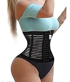 gotoly Fitnessクイック重量損失ウエストトレーナー補正下着ベルトプラスサイズ US サイズ: 4L カラー: ブラック