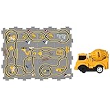 子供用レーストラック パネルワールド 走る 電車・レールセット はしる ステム教育パズルトラックセット 12枚セット きかんしゃ 子供用鉄道車両組み立ておもちゃ 漫画未就学児用 対象年齢3才以上 エンジニアリング